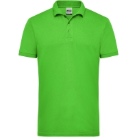 Men's Workwear Polo - Lime Green