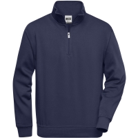 Workwear Half Zip Sweat - Navy