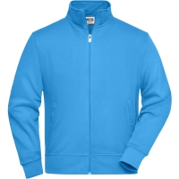 Workwear Sweat Jacket - Aqua