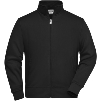 Workwear Sweat Jacket - Black