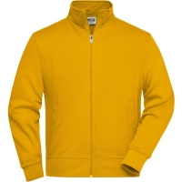 Workwear Sweat Jacket - Gold yellow