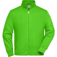 Workwear Sweat Jacket - Lime Green