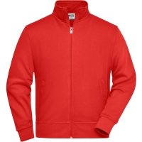Workwear Sweat Jacket - Red