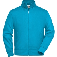 Workwear Sweat Jacket - Turquoise