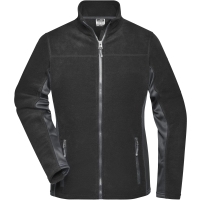 Ladies' Workwear Fleece Jacket - STRONG - - Black/carbon