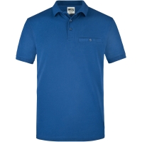 Men's Workwear Polo Pocket - Royal