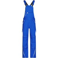 Workwear Pants with Bib - COLOR - - Royal/white