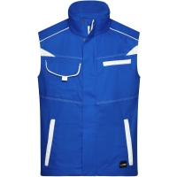 Workwear Vest - COLOR - - Royal/white