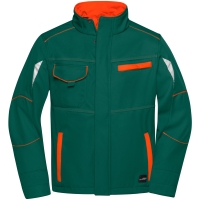 Dark green/orange