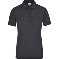 Ladies' Workwear Polo Pocket - Carbon