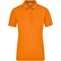 Ladies' Workwear Polo Pocket - Orange