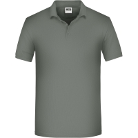 Men's BIO Workwear Polo - Dark grey