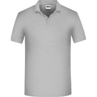 Men's BIO Workwear Polo - Grey heather