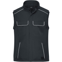 Workwear Softshell Vest - SOLID - - Carbon
