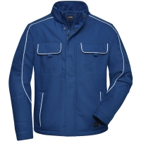 Workwear Softshell Jacket - SOLID - - Dark royal