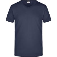 Men's Slim Fit V-T - Navy