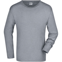 Men's Long-Sleeved Medium - Grey heather