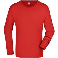 Men's Long-Sleeved Medium - Red