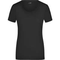 Ladies' Stretch Round-T - Black