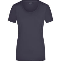 Ladies' Stretch Round-T - Navy