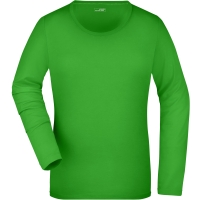 Ladies' Stretch Shirt Long-Sleeved - Lime Green