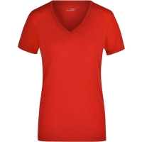 Ladies' Stretch V-T - Red