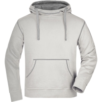 Men's Lifestyle Hoody - Off white/grey heather