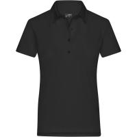 Ladies' Plain Polo - Black