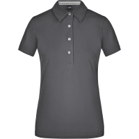 Ladies' Plain Polo - Graphite/graphite white