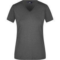 Ladies' Slim Fit V-T - Graphite