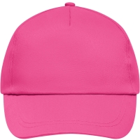 5 Panel Promo Cap Lightly Laminated - Pink