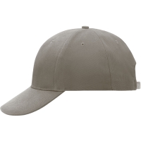 6 Panel Cap Laminated - Beige