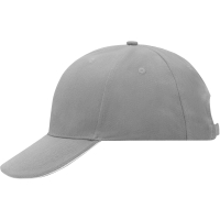 6 Panel Sandwich Cap - Dark grey/white