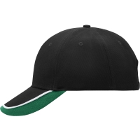 Half-Pipe Sandwich Cap - Black/white/dark green