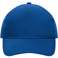 5 Panel Cap Heavy Cotton - Royal