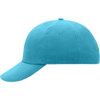 6 Panel Raver Cap - Turquoise