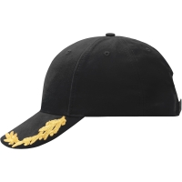 6 Panel VIP Cap - Black