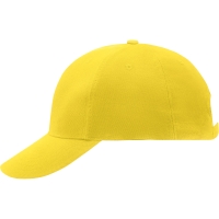 6 Panel Raver Cap Laminated - Sun yellow