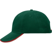 Dark green/red/dark khaki