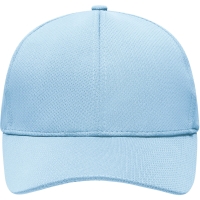 6 Panel Sport Mesh Cap - Light blue