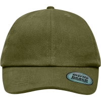 6 Panel Heavy Brushed Cap - Olive