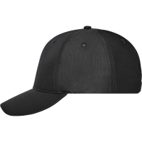 6 Panel Workwear Cap - COLOR - - Black