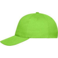 5 Panel Cap Bio Cotton - Lime Green