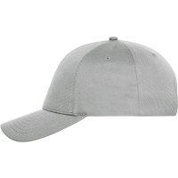 6 Panel Sports Cap - Grey