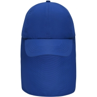 6 Panel Cap with Neck Guard - Royal