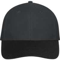 6 Panel Mesh Cap - Dark grey/black