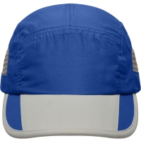 5 Panel Sportive Cap - Royal/light grey