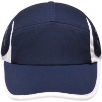 Running 4 Panel Cap - Navy/white