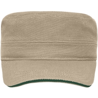 Khaki/dark green