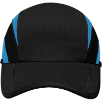 3 Panel Sports Cap - Black/atlantic